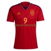 Original Fußballtrikot Spanien GAVI 9 Heimtrikot WM 2022 Für Damen